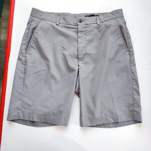 Greg Norman casual flat front dress short grey men's size 34